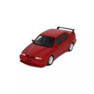 ALFA ROMEO 155 GTA STRADALE ALFA RED 130 1993 OttO mobile 1:18 Resinemodell (Türen, Motorhaube... nicht zu öffnen!)